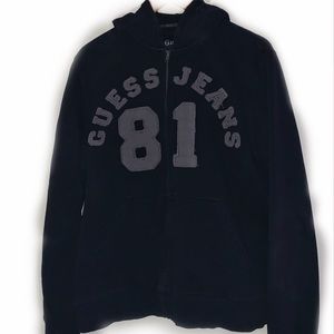 Vintage Guess Zip-Through Hoodie